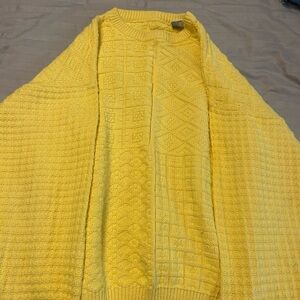 Yellow vintage sweater